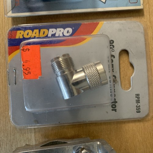 Trucker 3 Way Aluminum Cb or Ham Antenna Mirror Mount and Extra Hardware. - Picture 5 of 7