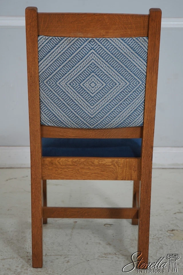 68100: Silla auxiliar STICKLEY Mission Oak Arts & Crafts Foto 4 de 4