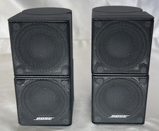   TESTED WORKING Bose Lifestyle Jewel Mini Double Cube Speakers PAIR 2 Cubes   