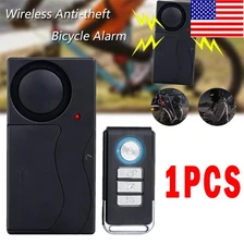 Wireless Anti-Theft Vibration Loud 150dB Motorcycle Bike Security Alarm Remote