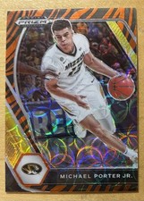 Michael Porter Jr. 2021 Panini Prizm Draft Picks Tiger Stripe #98 Mint Rare