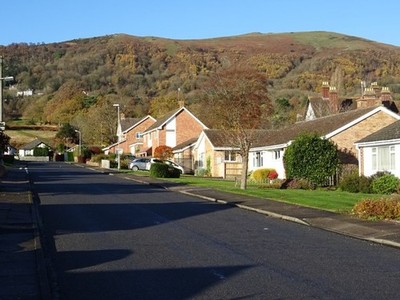 Foto 6x4 Geneva Avenue Great Malvern Ein Blick auf die Bungalows und Häuser c2018