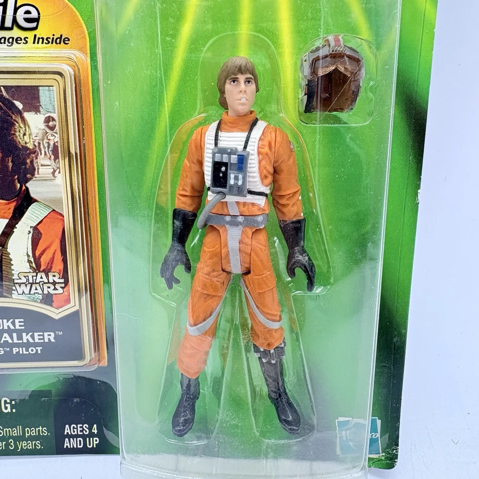 星球大战绝地武士力量 3.75 英寸可动人偶 6 件 Luke Obi-Wan Madak 2000 — 第 3/4 张图片