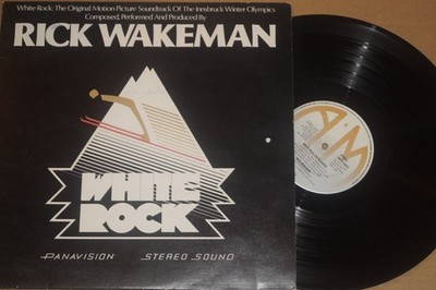 Rick Wakeman   White Rock LP A&M Records   (AMLH 64614)