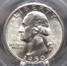 1950 "P" Washington SILVER Quarter 25c PCGS MS65 #552 Unc BU Uncirculated ECC&C Philadelphia Washington