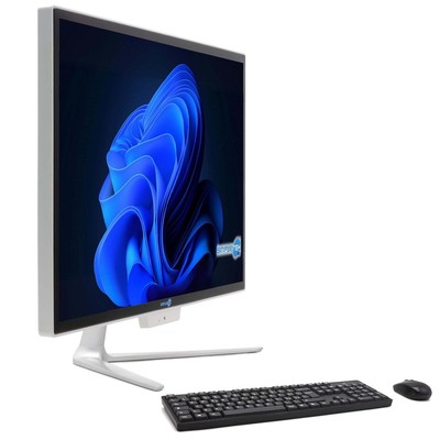 AIO ALL IN ONE 24'' 4GB 240GB FULL HD WINDOWS 10 PRO PC COMPUTER FISSO DESKTOP