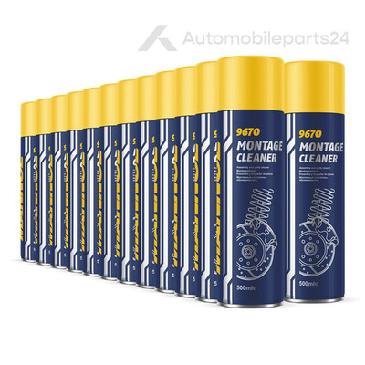24x 500ml Bremsen / Kupplungs-Reiniger Montage Cleaner Mannol 9670