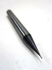 Micro 100 SFRM-004-1X Carbide 2FL RH 0.4 mm. Dia. Carbide End Mill NEW