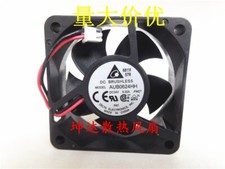 1 PCS Delta Fan AUB0624HH DC24V 0.22A 6CM 6025 2-wire inverter fan cooling fan