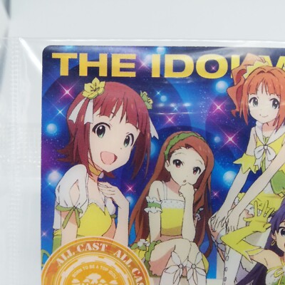 29 The Idolmaster Move plastic card THE IDOLM＠STER project IM@S