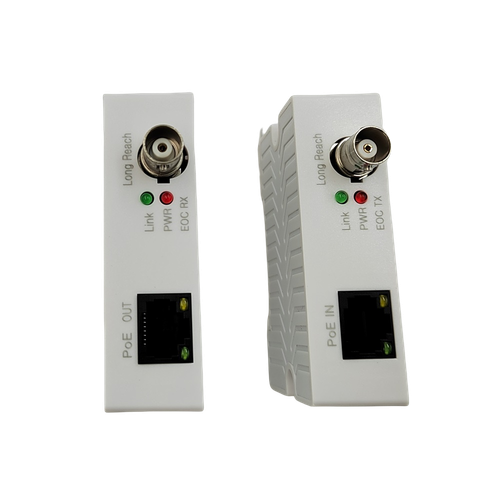 Convertidor POE sobre coaxial EOC Max 3000 ft potencia y transmisión de datos - Imagen 7 de 8