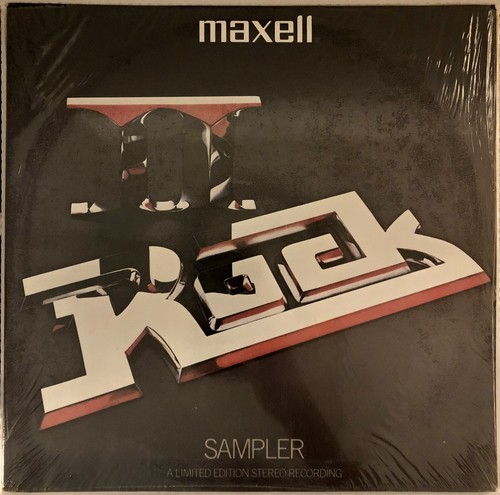 SEALED Maxell Rock II Sampler 1980 Maxell Vinyl - Picture 1 of 2