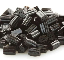 Black Licorice Bites - Pick a Size - Free Expedited Shipping!!