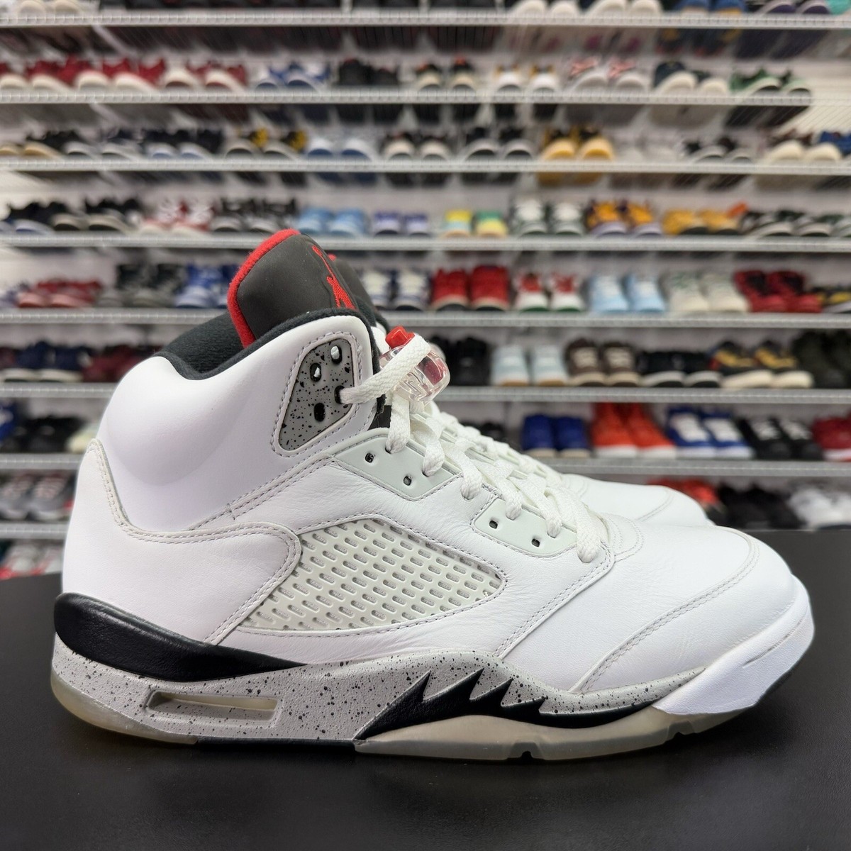Jordan Air Jordan 5 ホワイトセメント 27cm Jordan Air Jordan 5 ホワイトセメント 27cm NIKE AIR JORDAN 5