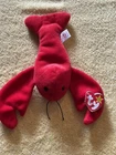 Vintage 1993 Original Ty Beanie Babies With Tags Pinchers The Lobster