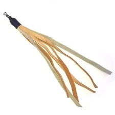 Cat Toy Deer / Buffalo Leather Tassel - Teaser Wand / Pole Attachment / Refill