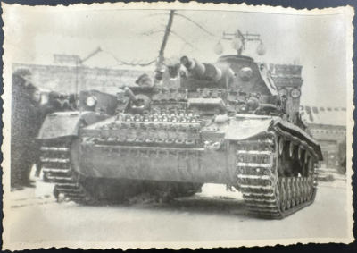 #ad #ad 1940#x27;s WWII German Panzer V Panther Tank in a City Archive Photo $49.00