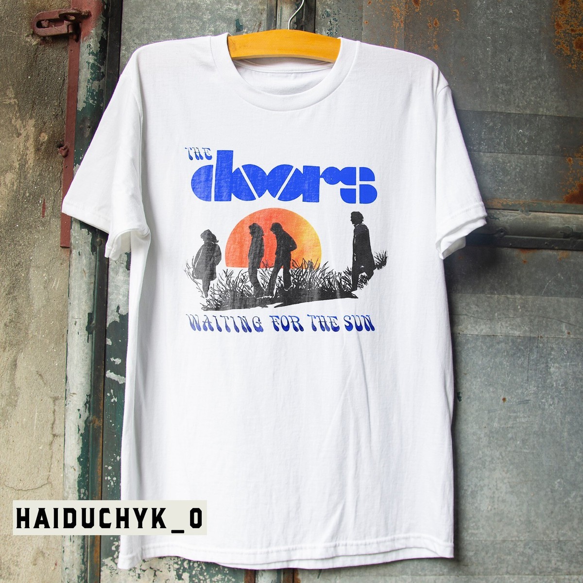 The Doors Waiting for the Sun ビンテージTシャツ The Doors Waiting For The Sun Boyfriend Tee - SPLASH