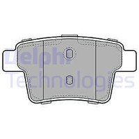 Delphi LP1957 Brake Pad Set, Disc Brake For BYD Ford Ford (Changan) Ford USA GEE