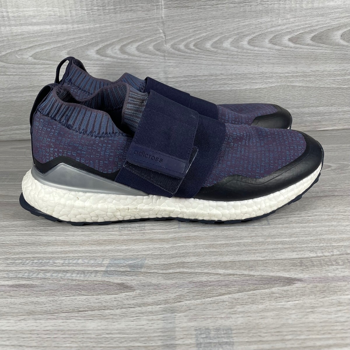 Adidas Boost Crossknit 2.0 Mens 8.5 Navy Running Shoes Hook  display picture 1