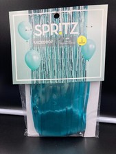 Fringe Backdrop Teal-Spritz  3' x 8' ft.