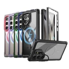 For Samsung Galaxy S24 Ultra Case S24 Plus Poetic Built-in Screen Camera Stand