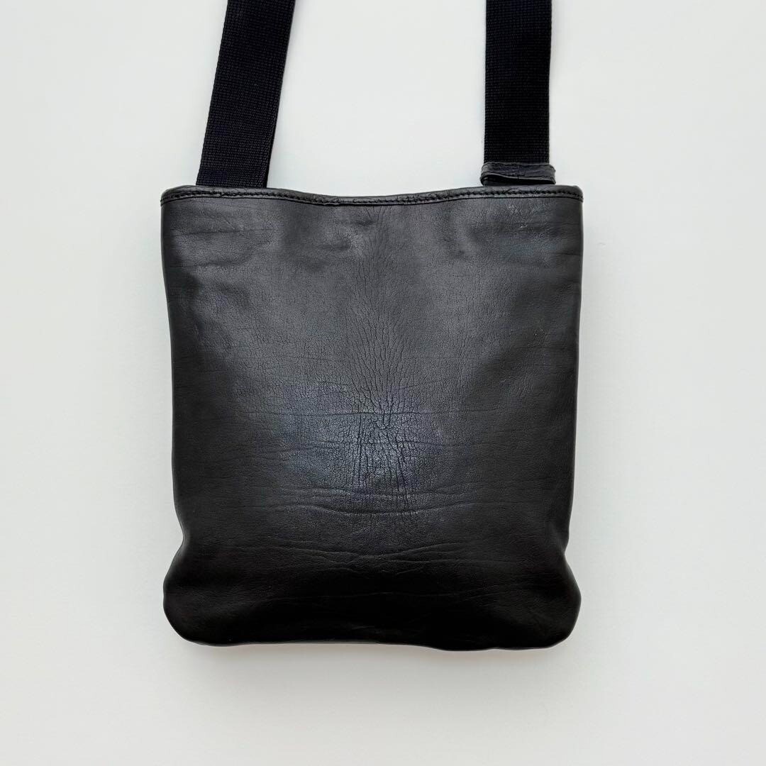 Borsa messenger YVES SAINT LAURENT YSL Limited rive gauch Vavin pelle nera JP