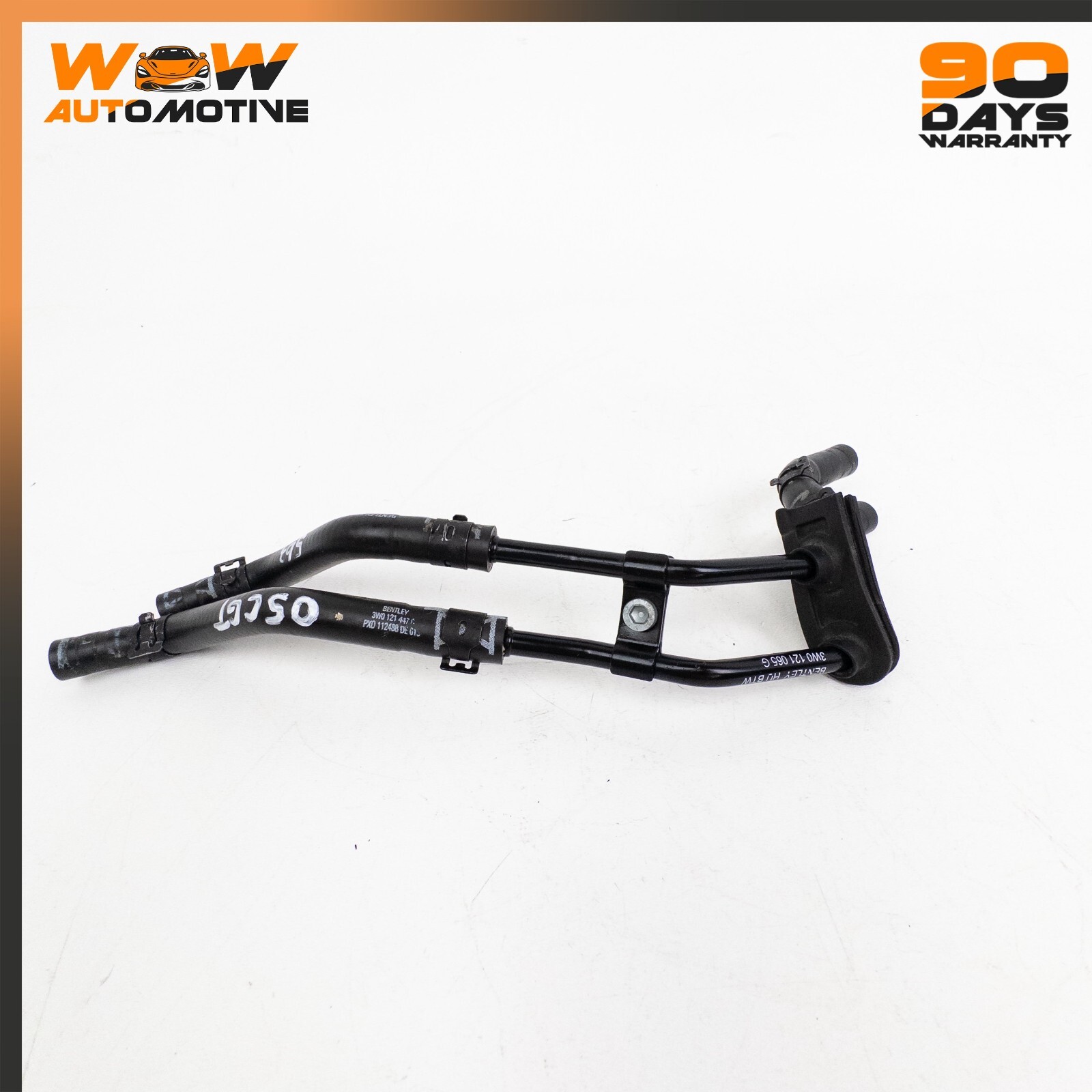 04-13 BENTLEY CONTINENTAL GT FLYING SPUR 6.0L WATER COOLANT PIPE HOSE OEM