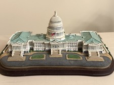 Danbury Mint U.S. Capital Building Replica Washington D.C. Great Buildings