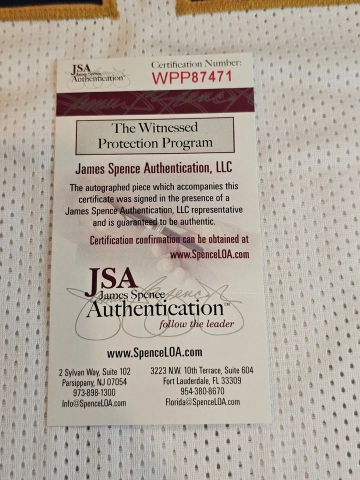 Jersey Marcus Peters autografiado/firmado certificado de autenticidad JSA blanco personalizado  Foto 4 de 4