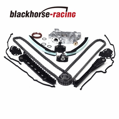 Timing Chain Oil Pump Kit + Cover Gaskets 04-08 For Ford F150 Lincoln 5.4L 3V