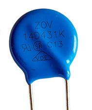 14D431K METAL OXIDE VARISTOR, EMC SUPPRESSION, 14D-431K -ref:xA18