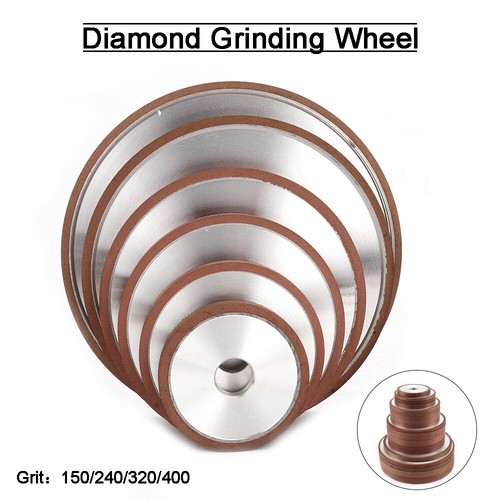 3" ~ 8" Diamond Grinding Wheel Abrasive Cutter Carbide Sharpeners Grinder Disc - Picture 1 of 35