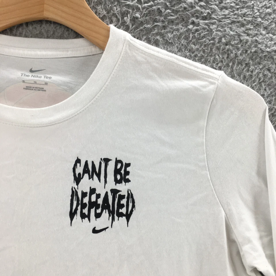 Nike Long Sleeve Tee Tshirt Top Womens Youth L White Casual Pullover Long Sleeve - Image 3 of 4