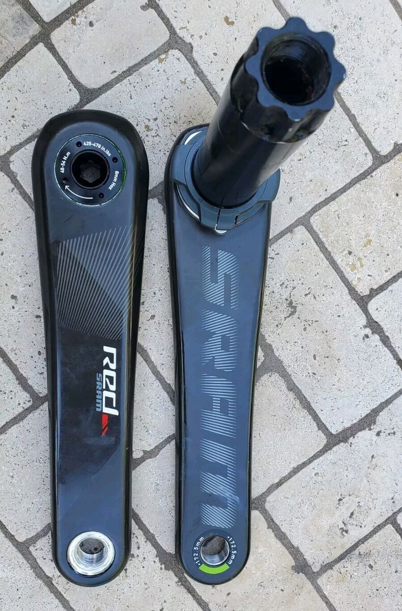 Sram Red 22 Crank Arms Power Meter Compatible 172.5mm BB30 Sram Red 22 Crank Arms Power Meter Compatible 172.5mm BB30