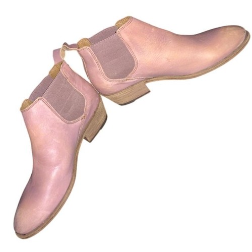 Pink Frye Women's Carson Chelsea Boot, Pale Blush 7.5B - Picture 4 of 11