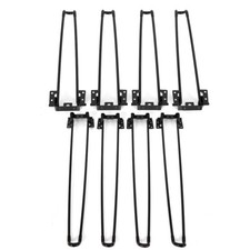 13.85 "/18.5" Table Leg Hairpin Desk Furniture Legs Metal Coffee Solid Iron Set