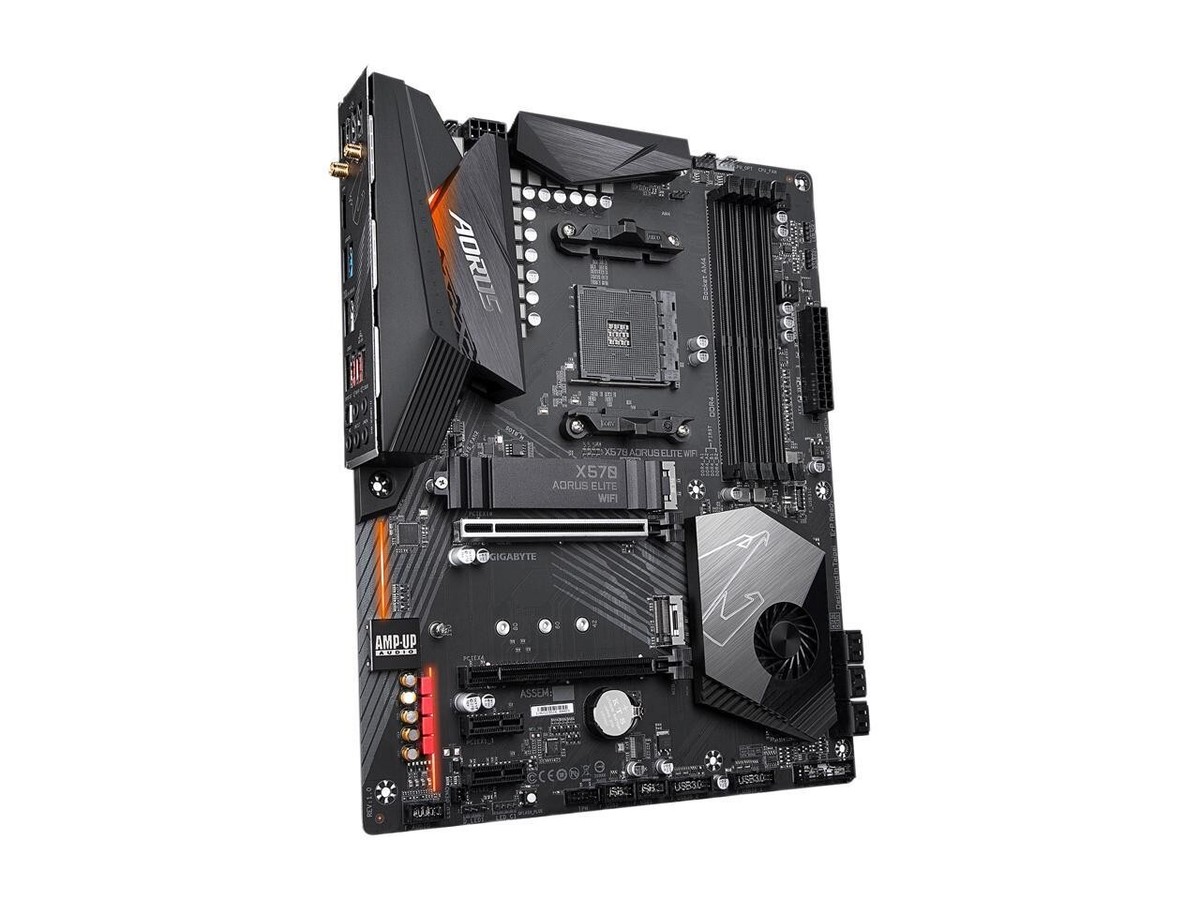 マザーボード GIGABYTE X570 AORUS ELITE ATX Amazon.com: GIGABYTE X570 AORUS Elite Wi-Fi (AMD Ryzen 3000/X570