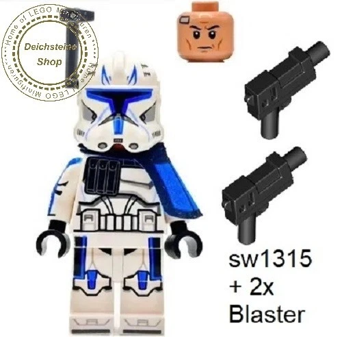 Lego Star Wars sw1315 Clone Trooper Captain Rex NEU Minifigur