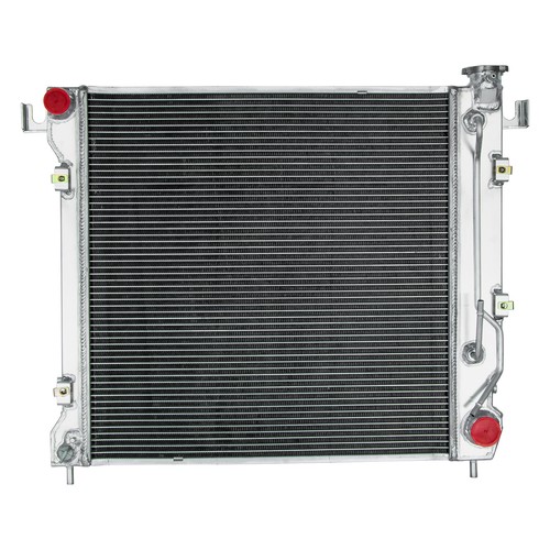 2 Rows Aluminum Radiator For 1997-1999 Dodge Dakota Durango 3.9L 5.2L V6 5.9L V8 - Picture 2 of 11