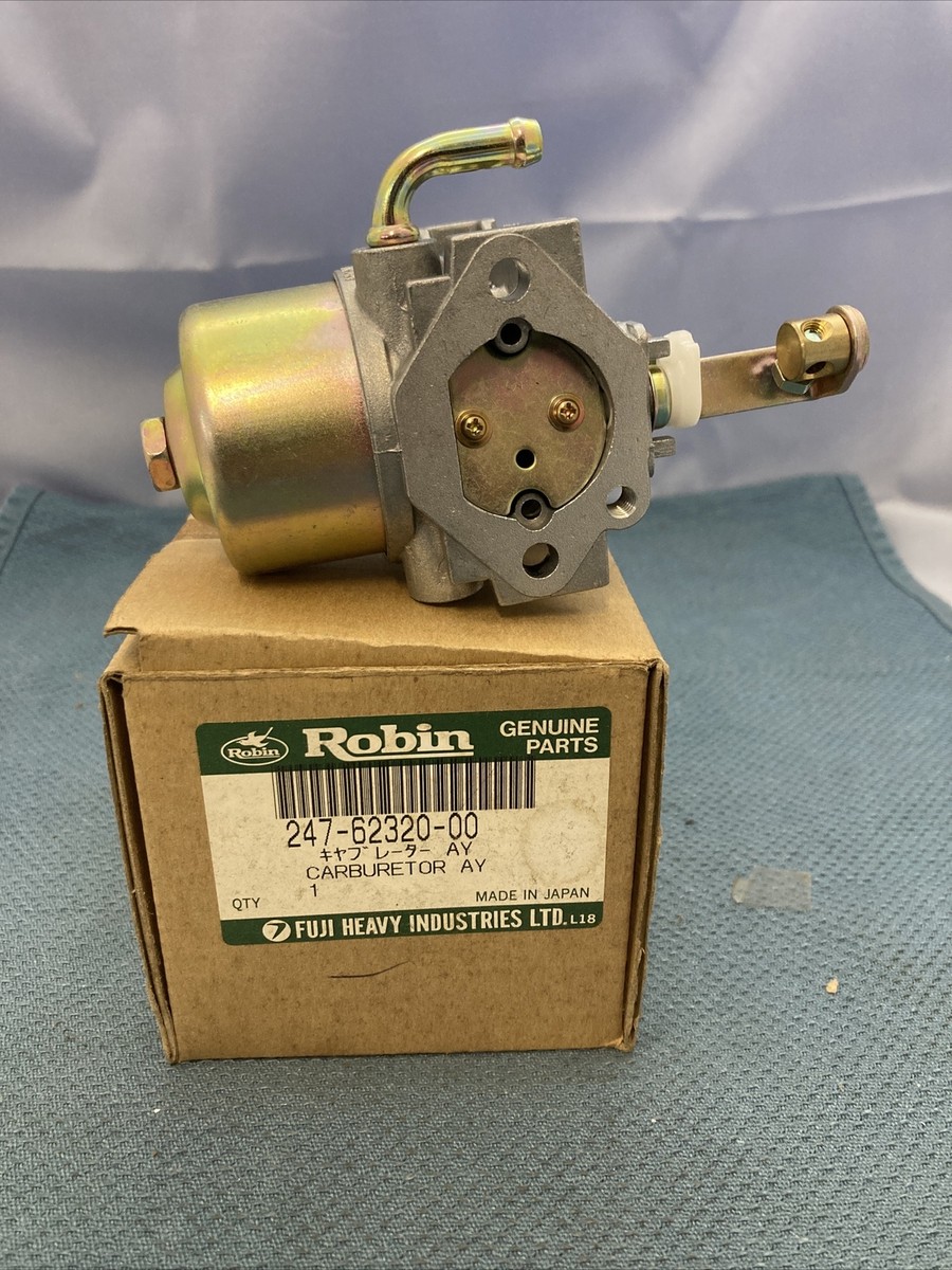 NEW GENUINE SUBARU ROBIN TELEDYNE 247-62320-00 CARBURETOR ASSEMBLY  