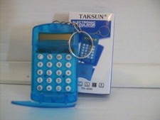 CALCOLATRICE Con PORTACHIAVI Scrivania Ufficio Elettronica n80