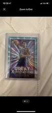 2021-22 Donruss Holo Teal Laser JONATHAN KUMINGA Great X-Pectations Rookie Card