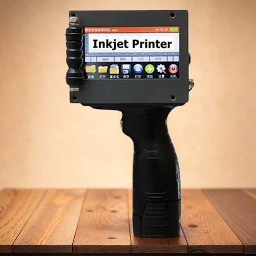 600DPI Upgrade Handheld Inkjet Printer Date Printing QR Code Barcode Label Maker - Picture 8 of 10