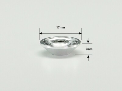 Tamiya MINI 4WD HG HG 17mm TAPERED ALUMINUM BALL-RACE ROLLERS