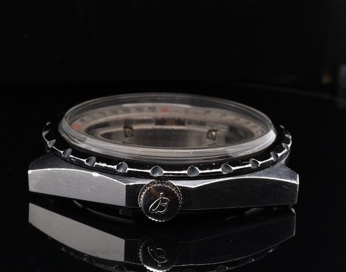 N.O.S Vintage Breitling Chrono-matic Steel Middle Case Complete Ref 1806 - Picture 5 of 8