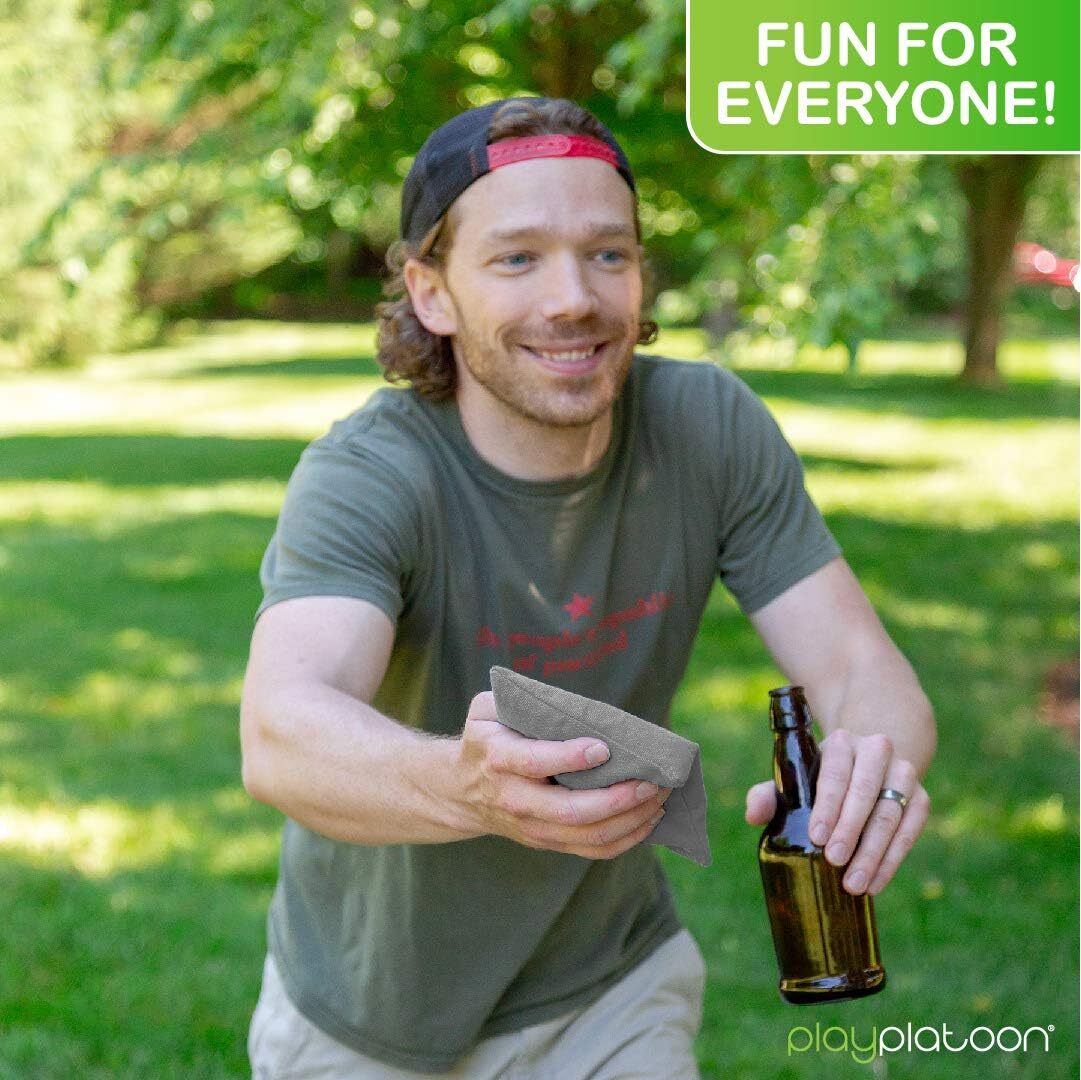 Weather Resistant Cornhole Bean Bags Set of 8 Regulation Size & Weight eBay