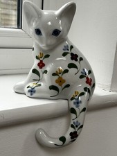 Porcelain Baby Kitten Figurine