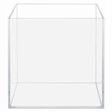 AQUATOP 11.33 Gallon High Clarity Low Iron Glass Cube Aquarium, HCC-14