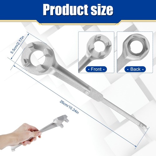 Barrel Opener Barrel Opening Wrench Bung Wrench Drum Wrench Wrench Opener - Picture 2 of 10